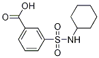 Chemical structure of 3-(Cyclohexylsulfamoyl)benzoic acid