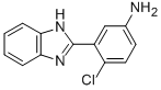 3-(1H-BENZOIMIDAZOL-2-YL)-4-CHLORO-PHENYLAMINE结构式