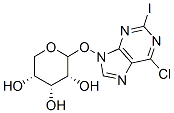 Structure of 6-CHLORO-2-IODOPURINE-9-RIBOSIDE