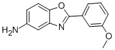 Structure of 2-(3-methoxyphenyl)-1,3-benzoxazol-5-amine