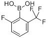 Structure of 2-FLUORO-6-(TRIFLUOROMETHYL)PHENYLBORON&