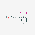 Structure of Ethanol, 2-[2-(trifluoromethyl)phenoxy]-