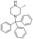 Structure of (R)-4-N-TRITYL-2-METHYL PIPERAZINE