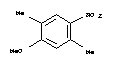 Structure of 1-methoxy-2,5-dimethyl-4-nitrobenzene