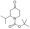 1-叔丁氧羰基-2-异丙基-哌啶酮结构式