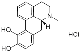 Structure of APOMORPHINE HYDROCHLORIDE