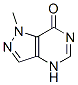 Structure of 7H-PYRAZOLO[4,3-D]PYRIMIDIN-7-ONE,1,4-DIHYDRO-1-METHYL-