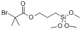Structure of 3-(TRIMETHOXYSILYLPROPYL)-2-BROMO-2-METHYLPROPIONATE