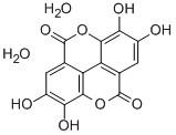 Structure of ELLAGIC ACID HYDRATE  TECH.