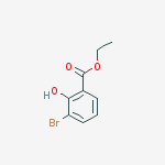 Structure of Ethyl 3-bromo-2-hydroxybenzoate