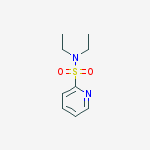 Structure of Pyridine-2-sulfonic acid diethylaMide