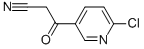 3-(6-CHLOROPYRIDIN-3-YL)-3-OXOPROPANENITRILE结构式