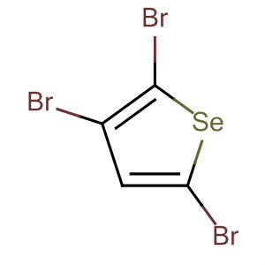 Structure of Selenophene, 2,3,5-tribromo-
