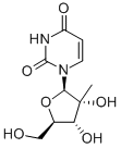 Structure of 2'-C-Methyluridine