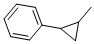 Structure of 1-METHYL-2-PHENYLCYCLOPROPANE