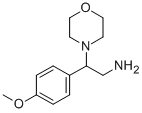 2-)4-METHOXYPHENYL)-2-MORPHOLIN-4-YETHYLAMINE DIHYDROCHLORIDE结构式