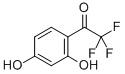 Structure of Ethanone, 1-(2,4-dihydroxyphenyl)-2,2,2-trifluoro-