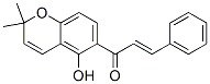 Structure of (2E)-1-(5-Hydroxy-2,2-dimethyl-2H-1-benzopyran-6-yl)-3-phenyl-2-propen-1-one