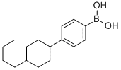 4-(4-丁基环己基)苯硼酸结构式