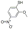 Structure of Benzenethiol,2-methoxy-4-nitro-