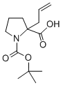 Structure of BOC-ALPHA-ALLYL-DL-PRO-OH