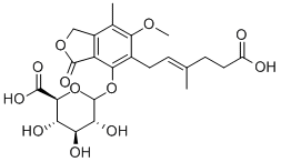 Structure of MYCOPHENOLIC ACID GLUCURONIDE
