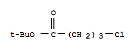 Butanoic acid, 4-chloro, 1,1-dimethylethyl ester结构式