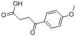 Structure of 3-(4-METHOXYBENZOYL)PROPIONIC ACID