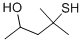 Chemical structure of 4-mercapto-4-methyl-2-pentanol
