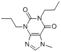 Structure of 1,3-Dipropyl-7-methylxanthine