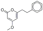 Structure of 7,8-dihydro-5,6-dehydrokawain