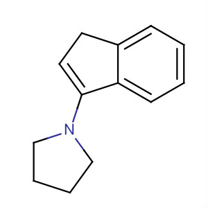 Structure of Pyrrolidine, 1-(1H-inden-3-yl)-