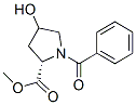 Structure of METHYL N-BENZOYL-4-HYDROXYPROLINATE