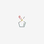 Structure of 1H-Phosphole, dihydro-1-methyl-, 1-oxide