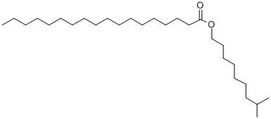 Structure of isodecyl stearate