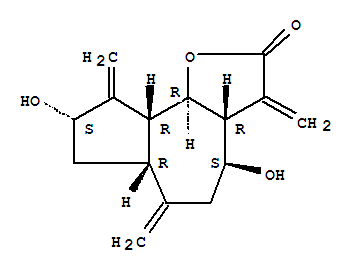 DESACYLCYNAROPICRIN结构式