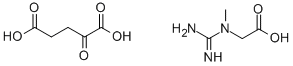 Structure of CREATINE KETOGLUTAMATE