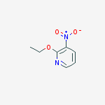 Pyridine, 2-ethoxy-3-nitro-结构式