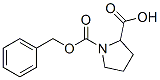 Structure of 1-phenylmethoxycarbonylpyrrolidine-2-carboxylic acid