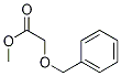 Structure of Acetic acid, (phenylmethoxy)-, methyl ester