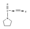 Structure of 1-Acryloylpyrrolidine