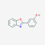 Phenol, 3-(2-benzoxazolyl)-结构式