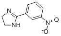 Structure of 4,5-dihydro-2-(3-nitrophenyl)-1H-imidazole