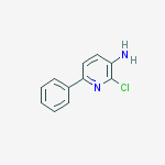Structure of 2-chloro-6-phenyl-3-Pyridinamine