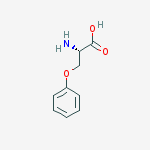 Structure of (S)-2-amino-3-phenoxypropanoic acid