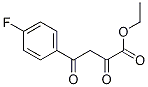 Structure of ethyl 4-(4-fluorophenyl)-2,4-dioxobutanoate