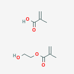 Structure of POLY(2-HYDROXYETHYL METHACRYLATE/METHACRYLIC ACID)