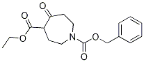 Structure of 1-benzyl 4-ethyl 5-oxoazepane-1,4-dicarboxylate