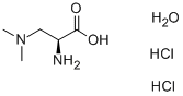 Structure of (S)-2-Amino-3-(dimethylamino)propanoicacid2HClmonohydrate