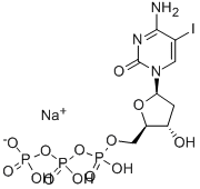 Structure of 5-iodocytosinedeoxyribonucleosidetriphosphate
